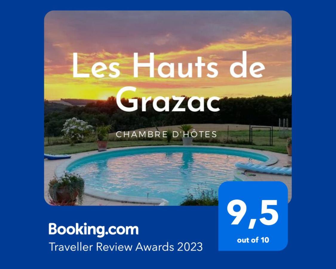 Les Hauts De Grazac, Chambres Et Tables D'Hotes Grazac  エクステリア 写真